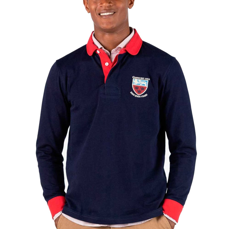 GANSO POLO RUGBY SHIRT NAVY Korner