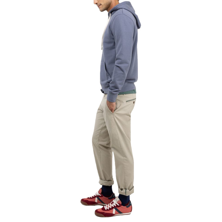 SUDADERA HOMBRE  EL GANSO SUDADERA CAPUCHA PETRÓLEO