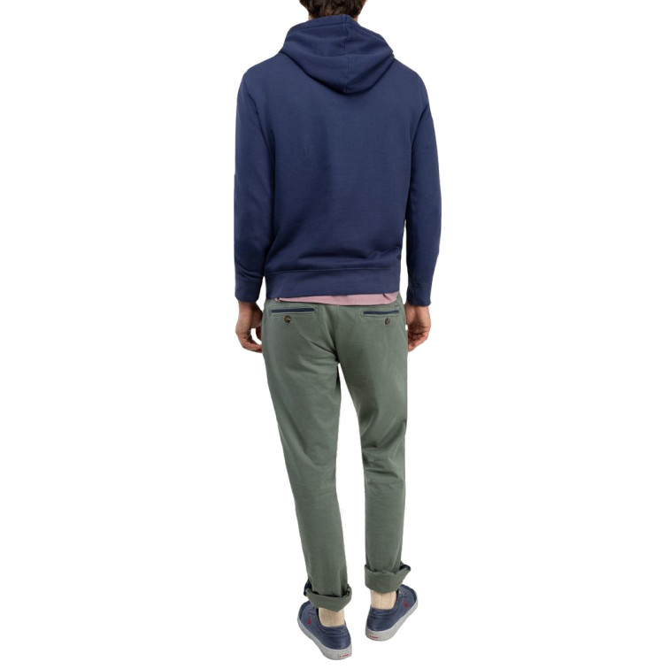 SUDADERA HOMBRE  EL GANSO SUDADERA CAPUCHA MARINO