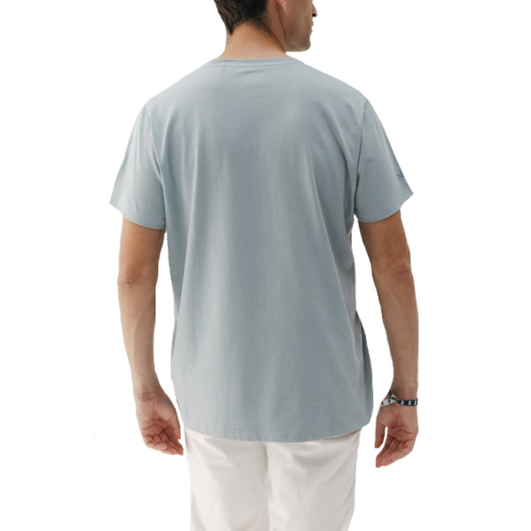 CAMISETA HOMBRE  EL PULPO CAMISETA BÁSICA BORDADO AZUL G