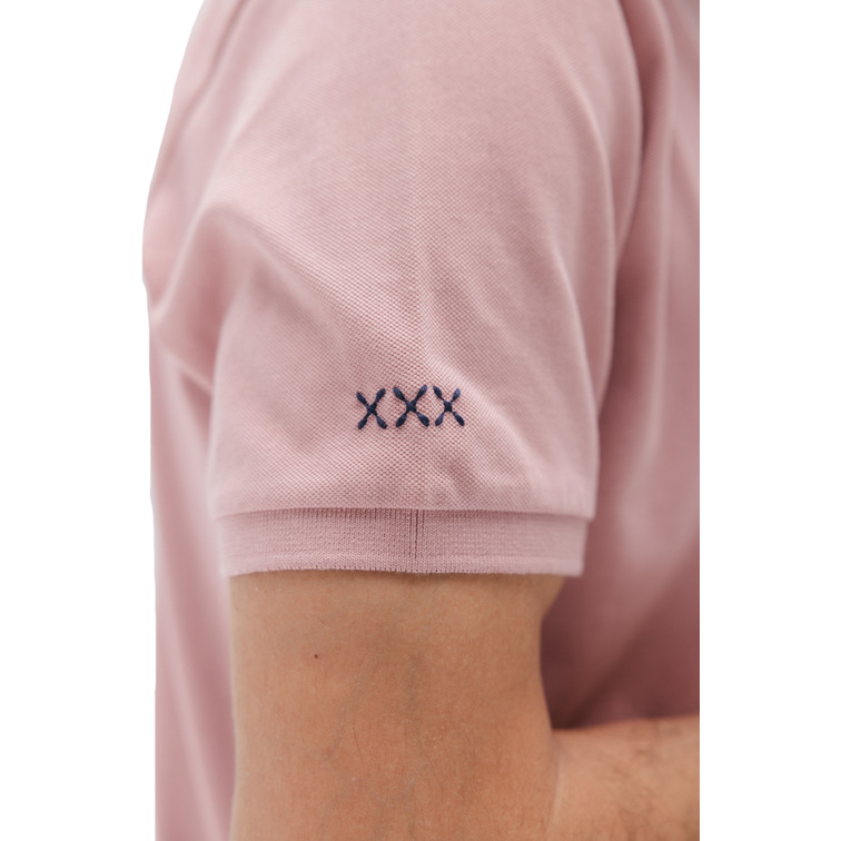 HOMBRE POLO LAVADO PALAS DIBUJADAS RO ROSA