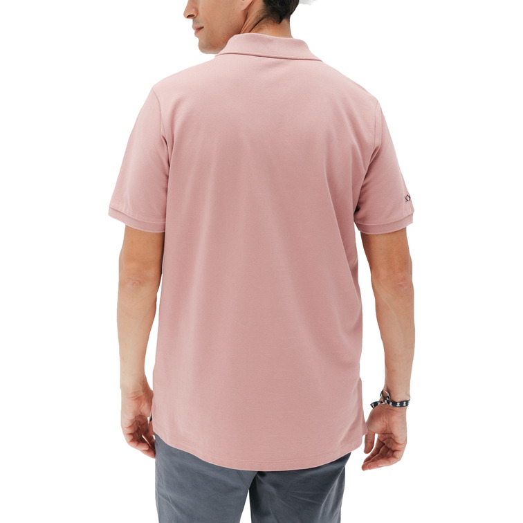 HOMBRE POLO LAVADO PALAS DIBUJADAS RO ROSA