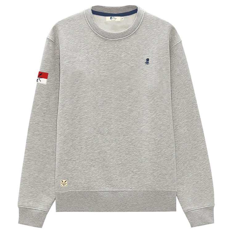 SUDADERA CON LOGO BORDADO HOMBRE EL PULPO FLAG