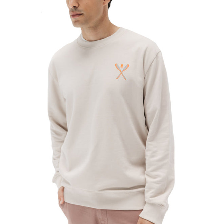 HOMBRE SUDADERA PALAS DIBUJADAS ARENA ARENA