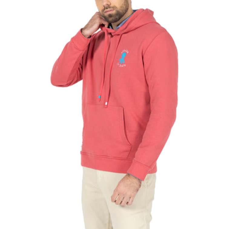 SUDADERA HOMBRE  PULPO SUDADERA CAPUCHA BORDADO IL MA