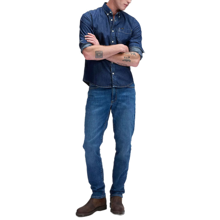 VAQUERO HOMBRE  LEE SLIM FIT MVP ASTRO BLUE