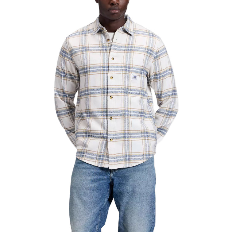 CAMISA HOMBRE  LEE WORKWEAR SHIRT 2.0 ECRU