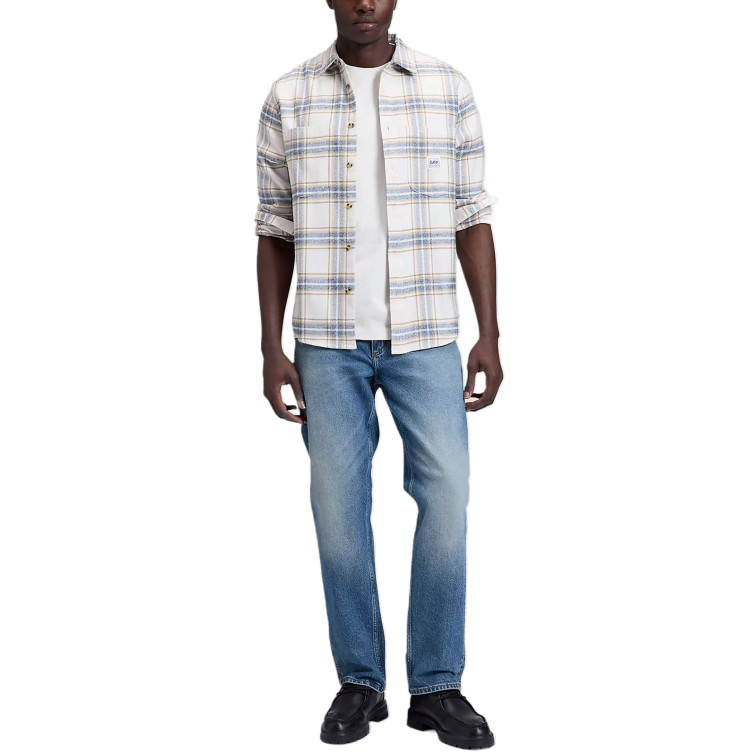 CAMISA HOMBRE  LEE WORKWEAR SHIRT 2.0 ECRU