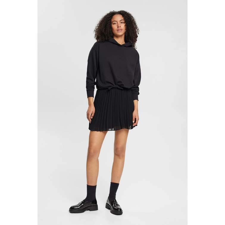 MINIFALDA CON PLIEGUES MUJER ESPRIT