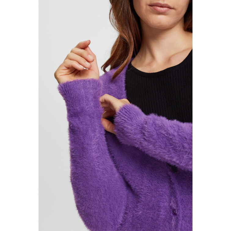 CÁRDIGAN SUAVE CON CUELLO PICO MUJER ESPRIT