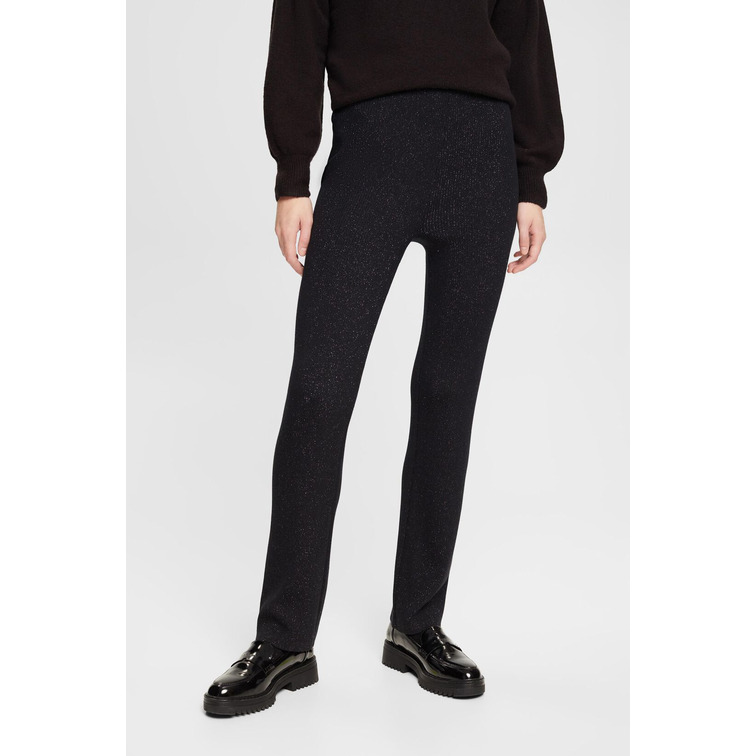 PANTALÓN DE PUNTO BRILLANTE MUJER ESPRIT