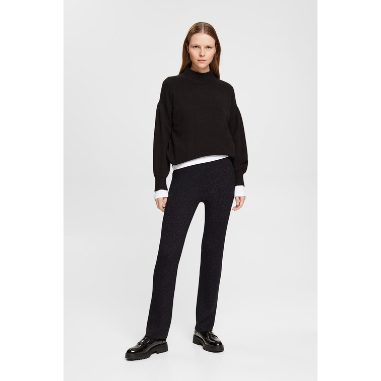 PANTALÓN DE PUNTO BRILLANTE MUJER ESPRIT