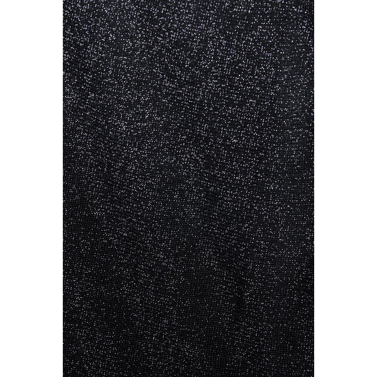 VESTIDO MIDI DE PUNTO EFECTO BRILLANTE MUJER ESPRIT