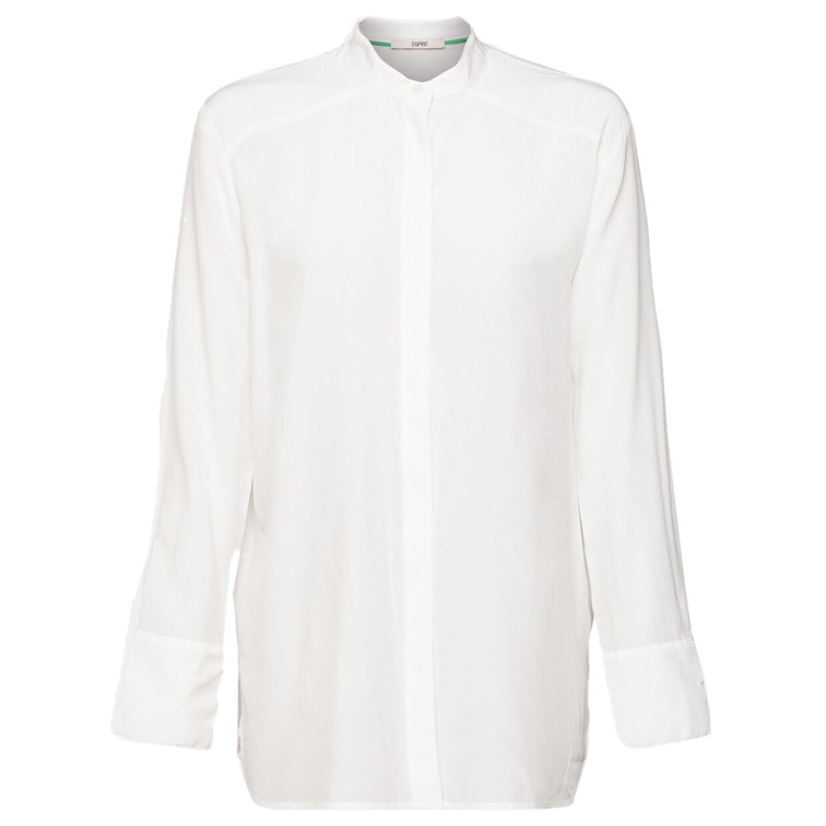 CAMISA CON CUELLO ALTO MUJER ESPRIT