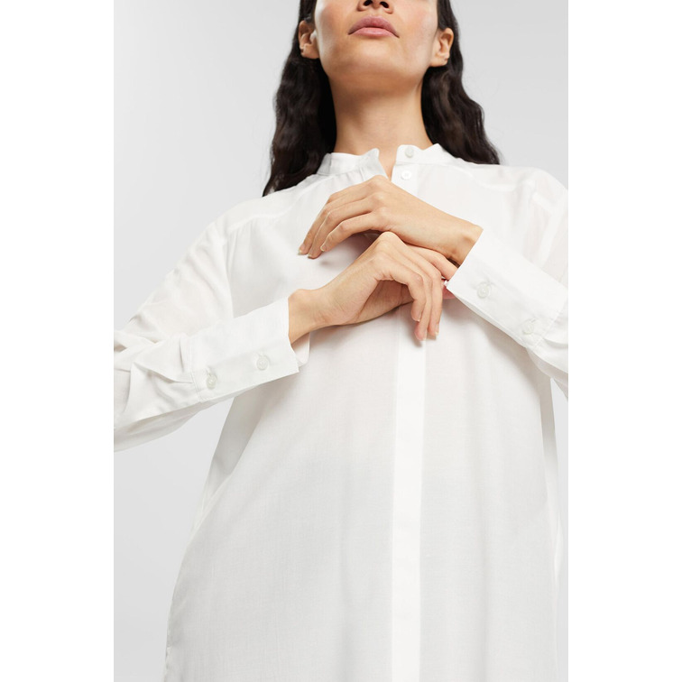 CAMISA CON CUELLO ALTO MUJER ESPRIT