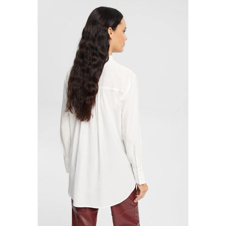 CAMISA CON CUELLO ALTO MUJER ESPRIT