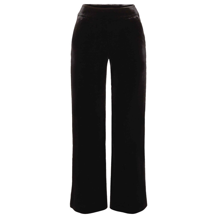 PANTALÓN ANCHO DE TERCIOPELO MUJER ESPRIT