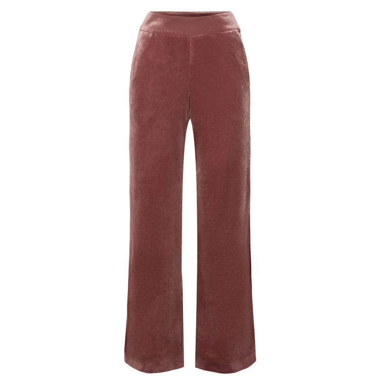 PANTALÓN ANCHO DE TERCIOPELO MUJER ESPRIT