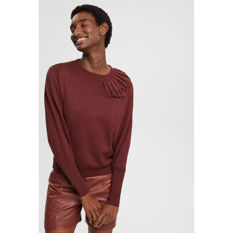 JERSEY CON FRUNCIDO MUJER ESPRIT