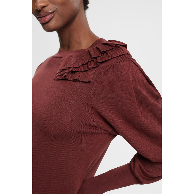 JERSEY CON FRUNCIDO MUJER ESPRIT
