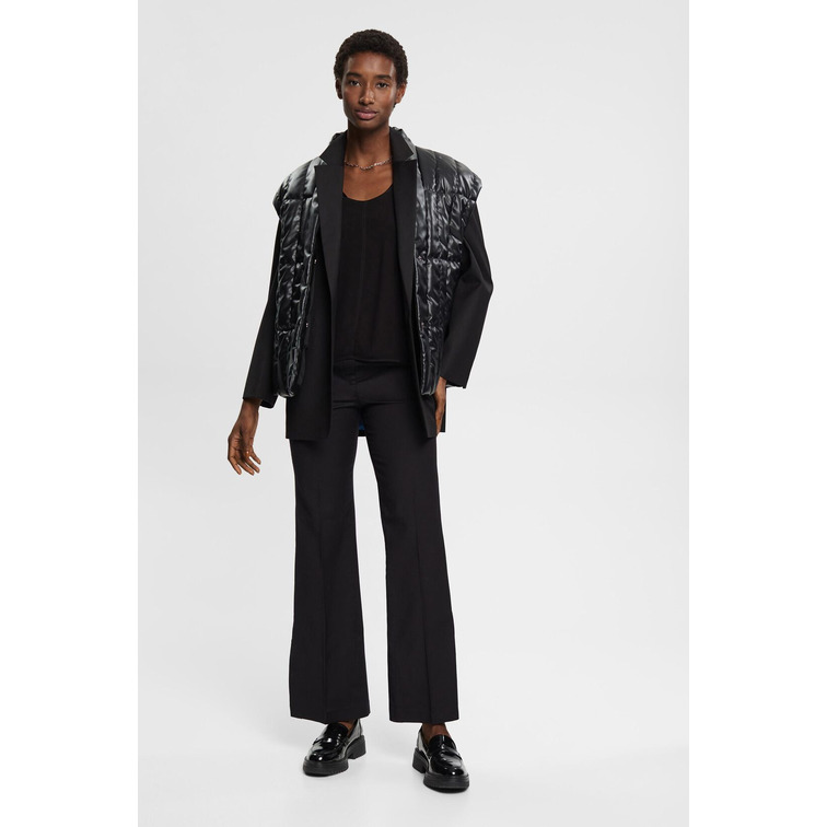 TOP DE ENCAJE COMBINADO MUJER ESPRIT