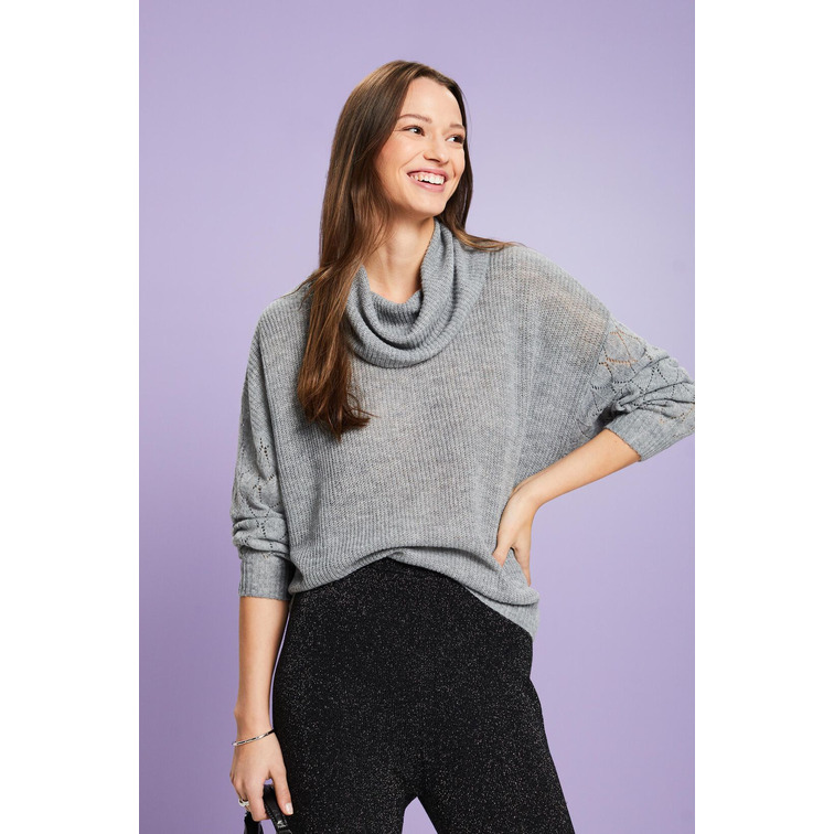 JERSEY MUJER  ESPRIT HI NECK SWEATER