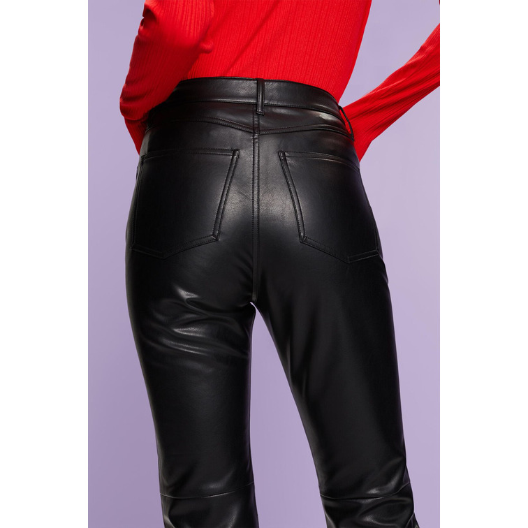PANTALÓN MUJER  ESPRIT PU SLIM LEG