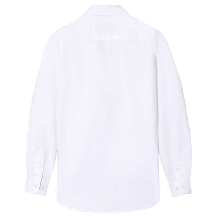NIÑO CAMISA SPORT KIDS CLASICA OXFO BLANCO
