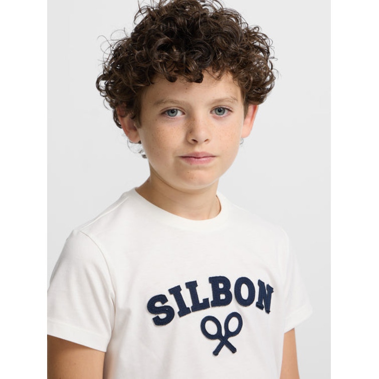 NIÑO CAMISETA KIDS RAQUETA MEDIA BL BLANCO