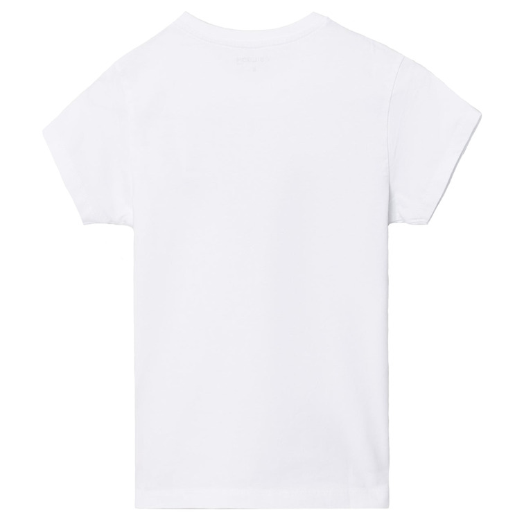 NIÑO CAMISETA KIDS RAQUETA MEDIA BL BLANCO