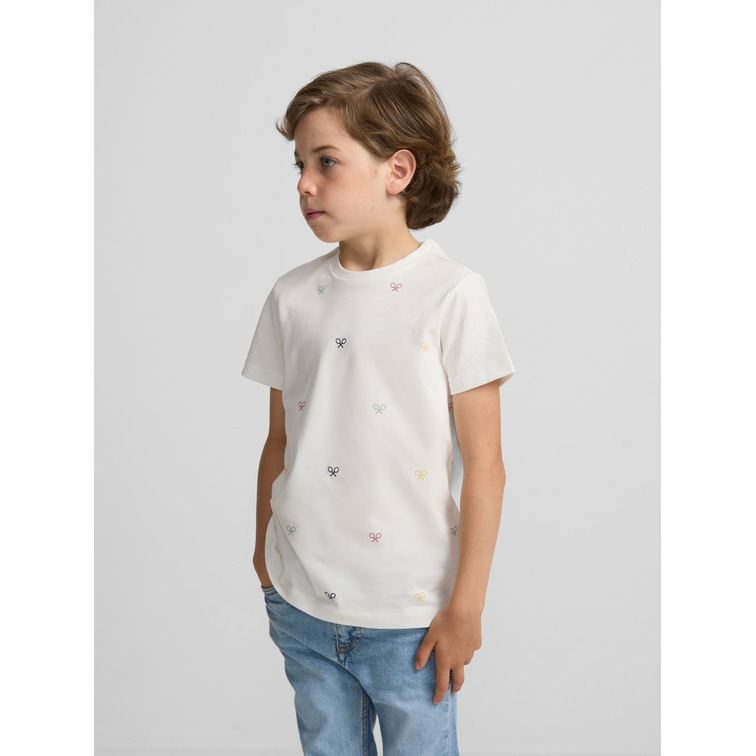 CAMISETA NIÑO  SILBON CAMISETA KIDS MULTIRAQUETAS BL