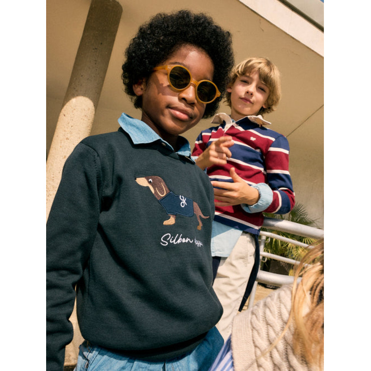 JERSEY NIÑO  SILBON JERSEY KIDS DOG VERDE