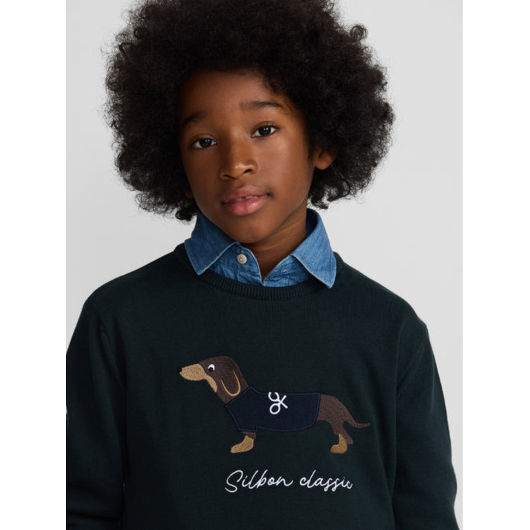 JERSEY NIÑO  SILBON JERSEY KIDS DOG VERDE