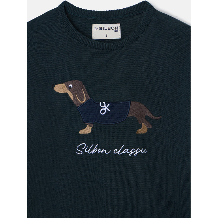 JERSEY NIÑO  SILBON JERSEY KIDS DOG VERDE