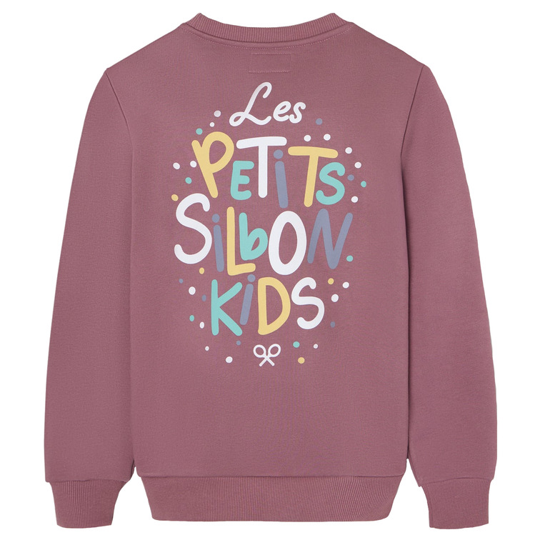 SUDADERA NIÑO  SILBON SUDADERA KIDS PETITS BURDEOS