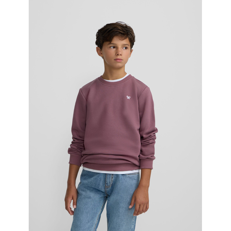 SUDADERA NIÑO  SILBON SUDADERA KIDS PETITS BURDEOS