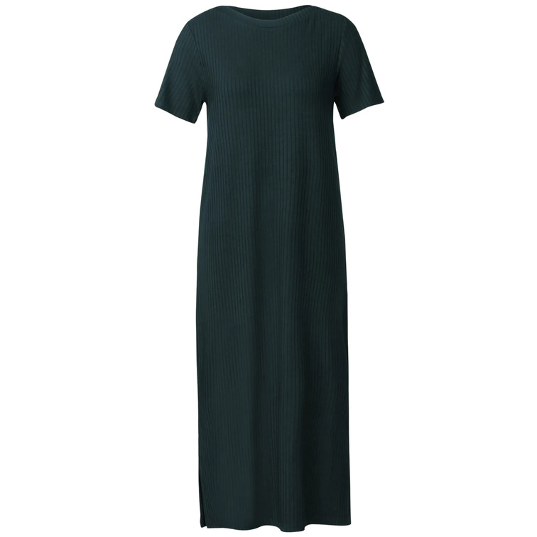 VESTIDO MIDI MUJER STREET ONE CON ESTRUCTURA ACANALADA