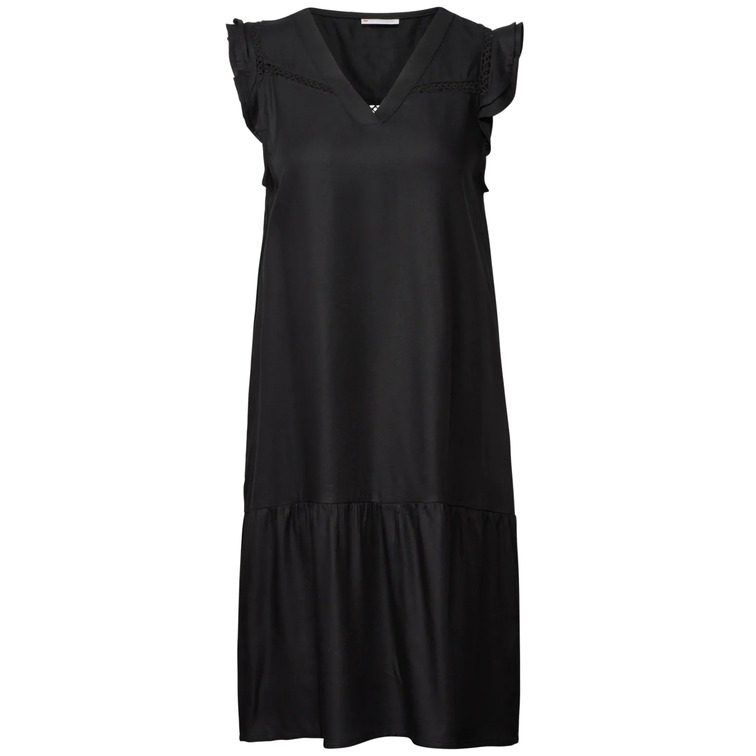 VESTIDO MUJER  STREET LTD QR VISCOSE TUNIC DRESS_SOL