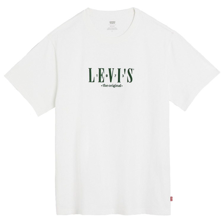CAMISETA HOMBRE  LEVI'S SS RELAXED FIT TEE WHITES