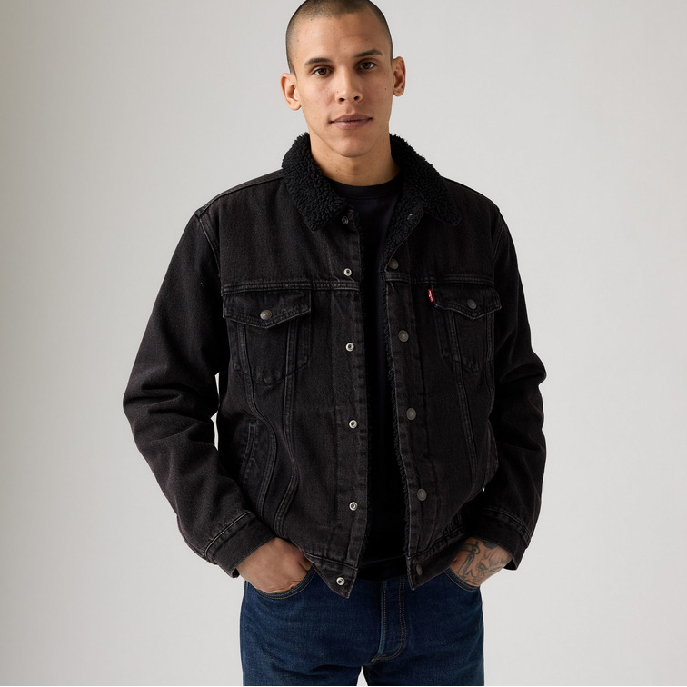 CAZADORA HOMBRE  LEVI'S TYPE 3 SHERPA TRUCKER BUILT TO
