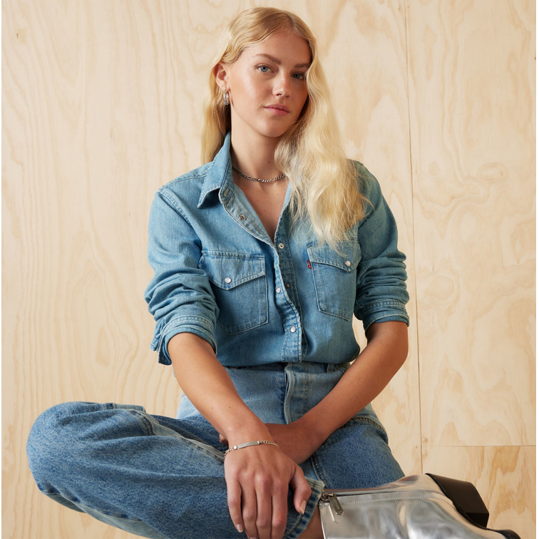 CAMISA VAQUERA MUJER LEVIS WESTERN LIGHTWEIGHT