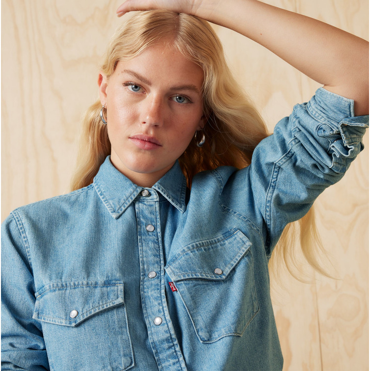 CAMISA VAQUERA MUJER LEVIS WESTERN LIGHTWEIGHT