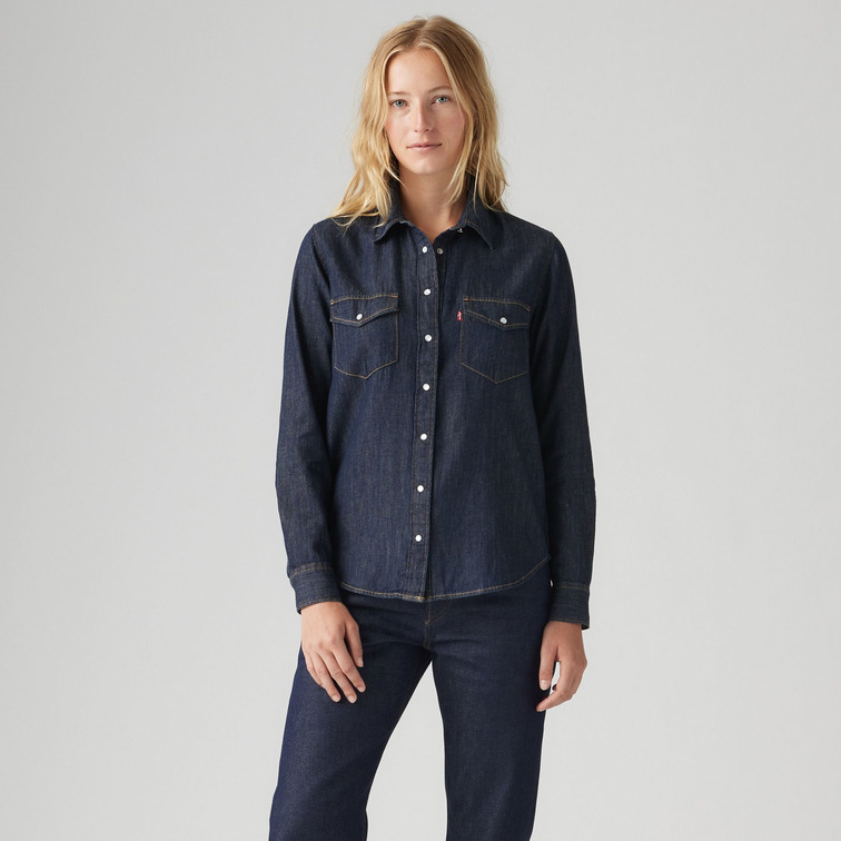 CAMISA MUJER  LEVI'S ICONIC WESTERN TODAYS NEWS