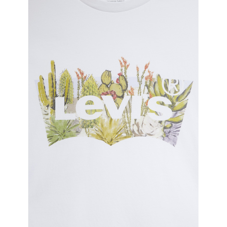 CAMISETA MUJER  LEVIS THE PERFECT TEE BATWING DESERT