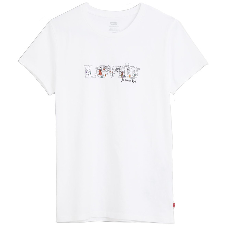 CAMISETA MUJER  LEVIS THE PERFECT TEE DREAM STATE MO