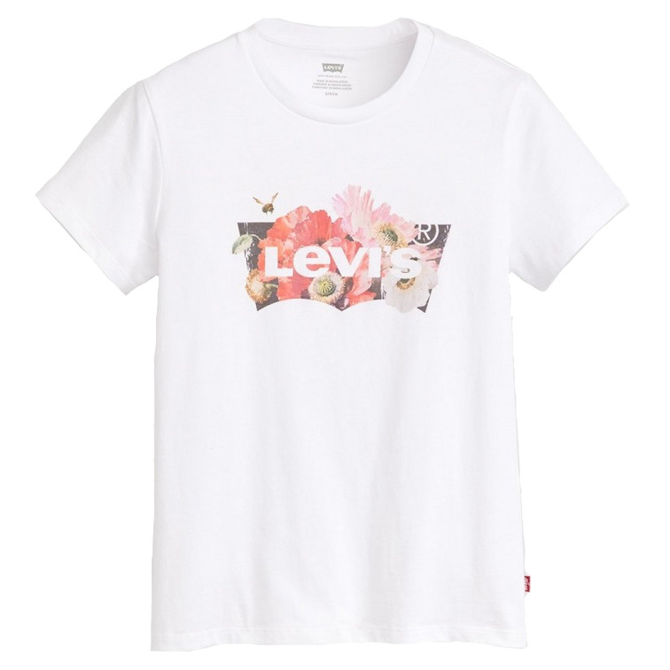 CAMISETA MUJER LEVI'S LOGO FLORAL