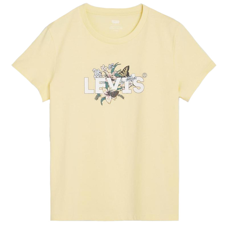 CAMISETA MUJER LEVIS PERFECT LOGO FLORAL