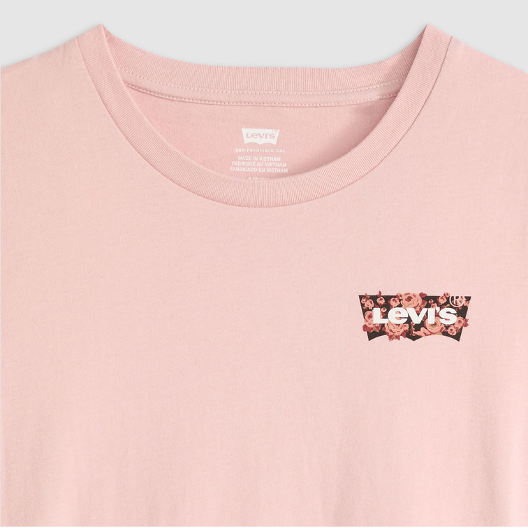 CAMISETA MUJER  LEVI'S THE PERFECT TEE GAB ROSE BW FI