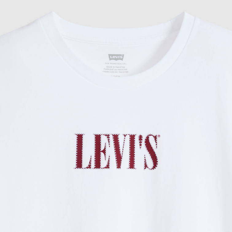 CAMISETA MUJER  LEVI'S THE PERFECT TEE SERIF STUD OUT