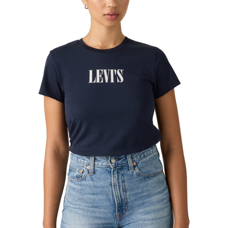 CAMISETA MUJER  LEVI'S THE PERFECT TEE SERIF STUD OUT